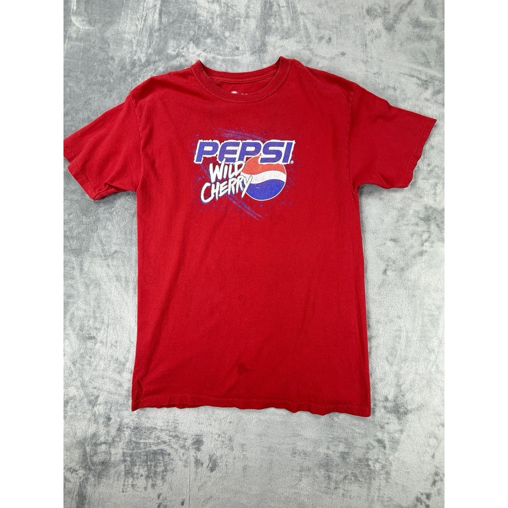 Pepsi Wild Cherry Graphic T Shirt Womens Juniors M Red Hot Topic Retro